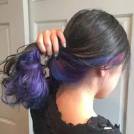 【ブリーチベースある方限定】インナーユニコーンカラー＋オリジナル髪質改善処理【表面ベースカラー込み】