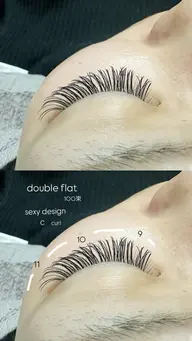 ダブルフラット100束以下🤎🤎🤎コーティング付き✨