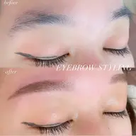 アイブロウスタイリング(眉デザイン&眉wax脱毛&眉ティント)