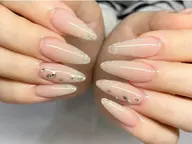 ロングネイル長さだしをするメニューカラー沢山ありますよ