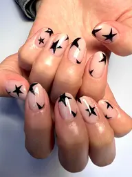 ハンドアートし放題。3D、キャラクターは追加で1本1000円。オフケア込み。シンプルベースにパーツや手描きアート。