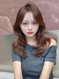 【ダメージが気になる方必見🌷✨】集中保湿＆ダメージレスカラー+補修3stepTR　可愛いコテ巻き付き💓