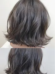 【新規】透明感艶カラーorオーガニックカラー+ユメシャンプーminimo限定今だけ半額★¥9000⇒¥7650☆