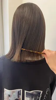 【2回目以降の方🌛】カット＋シングルカラー🥣＋髪質改善バイカルテ6stepトリートメント🌿