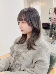 ブリーチなしワンカラー