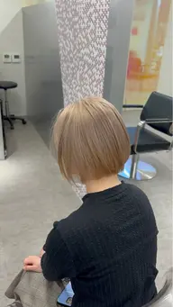 【ブリーチモデル募集✨】3ケアブリーチカラー+髪質改善tr《大阪梅田、中崎町、ペールピンクカラー、ミルクティ、ホワイト》