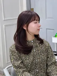 【期間限定】✨💍ミディアムレイヤーカット➕ヘアカラー➕最高級TR💍✨