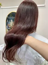 【カラー(ブリーチなし)+トリートメント🌿】