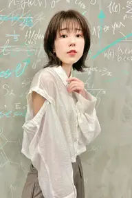 前髪カット+超音波アイロンTR+ブロー仕上げ¥8000→3990