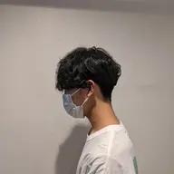 ✂メンズカット＋パーマ(くせ毛風、ニュアンス、ソフトツイスト、ソフトスパイラルOK)