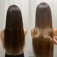 🌸お値段以上のクオリティ保証🌸ラグジュアリーストレート+シルキー髪質改善Trブリーチ毛OK|ダメージ最小限