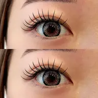 【圧倒的持続🖤LEDマツエク】フラットラッシュ160本迄  \オフ込み&ʙʀᴏᴡɴのmix可能/