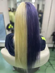 ブリーチ(イヤリング,インナー,全頭)＋ブロー