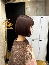 【ボブカット&トリートメント】ボブ限定*『20時~予約リクエスト限定』平日、土日どちらも可です🙆