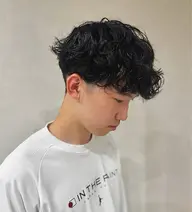 【人気No.3】メンズカット+パーマ【スタイリングも自由自在!】メンズ 11110円→8880円