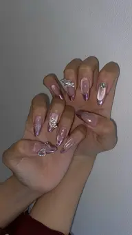 💠 チップ長さ出し(10本まで)＋デザインorパーツ付け放題