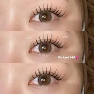 minimo限定価格♡最軽量フラットラッシュ140本👀💞オフ無料！コーティング付♡
