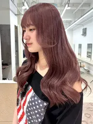 【🍮プリンが気になる方🍮】春にピッタリ🌸トレンドカラー✨️リタッチ+オンカラー+トリートメント