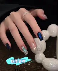 大人気キャンペーンネイル　 マグネット+ラメ+オーロラ