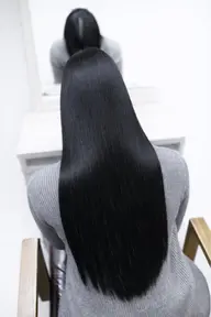 ☔️広がる、うねる髪へ☔️カット＋低ダメージカラー＋アルカリ酸熱トリートメント