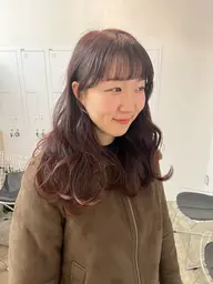 【平日限定クーポン30%OFF ！】【ロング】カット/カラー/トリートメント