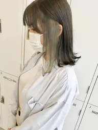 〈インナーカラー❤︎カット無し〉ポイントブリーチ ＋ ポイントカラー ＋ カラー ＋ COTAicareトリートメント