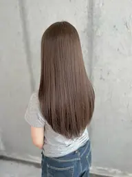 《満足度No.1✨》透明感ブリーチ無しダブルカラー+inborn トリートメント🫧