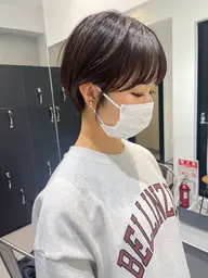 新規様限定ミニモ学割ダブルカラー(ブリーチ無し)