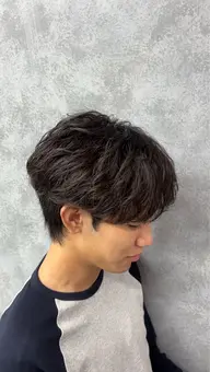 【❤️‍🔥リピート様❤️‍🔥】カット＋シャドウ/フェザーパーマ🌿‬