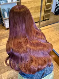 カット🧁＋ブリーチなし透明感ダブルカラー🌵＋オリジナルトリートメント🫧