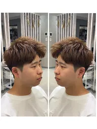 【4月限定】メンズカット+カラー(ブリーチ無し)