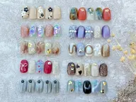 デザインハンドネイル200種類以上【オフあり】6200yen→4200yen