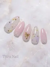 新規オフ無し✨シンプルアートネイル💛