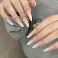 ⭐ワンホンネイル⭐《チップ長さだし》カラーグラデーション・ベイビーブーマーネイル★オフなし