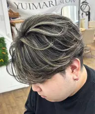 🤍メンズカット＋ハイライト＋カラー🤍