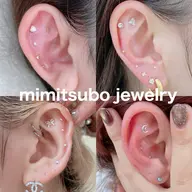 耳ツボジュエリー💎 両耳6粒