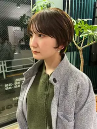 ショートカット+マイクロバブルシャンプーヘッドスパ