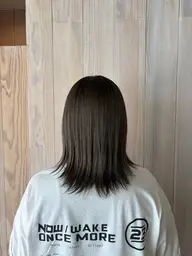 イルミナカラー（髪のダメージを減らし柔らかさと透明感のあるカラー）