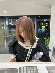 【人気NO.1♡限定クーポン】透け感カラー + カット+水素トリートメント🎀