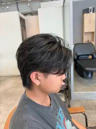 「清潔感重視の男子に🔥サラっと仕上げる縮毛矯正×カット」