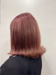 カット➕ブリーチなしのダブルカラー(ブリーチなし)➕ 🫧3stepトリートメント(15850円→13200円)