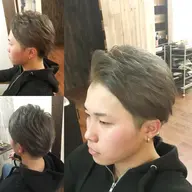 【メンズ限定】💈デザインカット＋ブリーチオンカラー