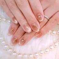 オフあり✨ハンド✨マグネットネイル&フラッシュネイル(🎊ストーン✨パール2粒サービス🎊)💝現金お支払いのみ💝