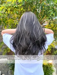 ケアブリーチ×ハイライトカラー(シャンプーブロー代別途、補足説明をご確認ください!)