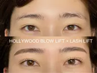 ハリウッドブロウリフト🪄🩵【パーマ×ワックス脱毛】