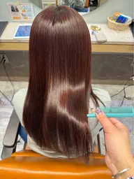 【髪質改善カラー】✨ヒートケアポテンツァカラー✨ヘアケアしながら艶カラーに！💖