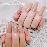 🎀 【平日限定】【スカルプ長さだし】ワンカラー/ラメグラ¥8500土祝日¥9500🎀