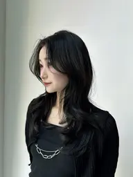 顔まわり前髪カット+うる艶カラー＋オリジナルトリートメント