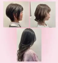 🚺レディースカット(ロング・ボブ・ショート)➕髪質改善シャンプー🫧