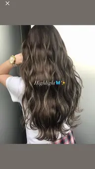 【モテ髪確定🦋💕】外国人風ハイライトカラー➕艶トリートメント✨　¥11000